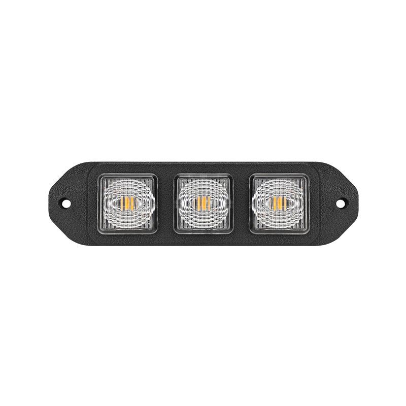 9W Amber Flexible LED Flash Penetration Light Strobe Light Bar Forklift Warning Light