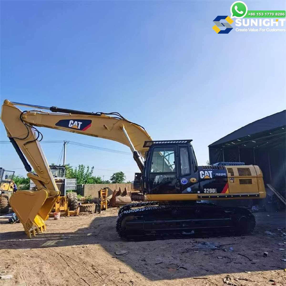 Low Price Used CAT320d2 Crawler Excavator Second Hand CAT 320 320d2 With Original Paint