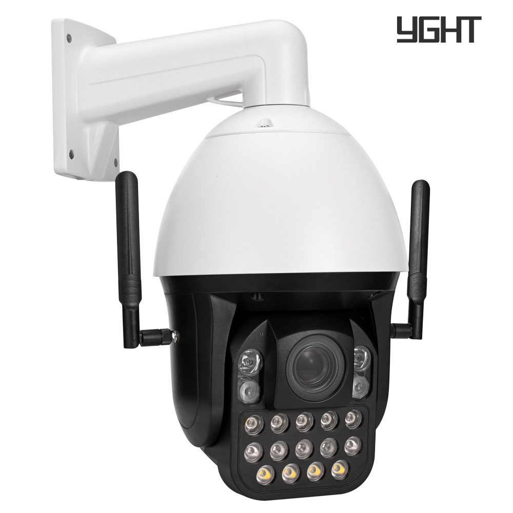 3MP Full Color Night Vision Wireless PTZ IP Camera Humanoid Detection Two Way Audio