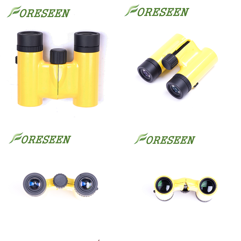 Plastic Long Distance Viewing Binoculars , Lightweight Binoculars For Birding