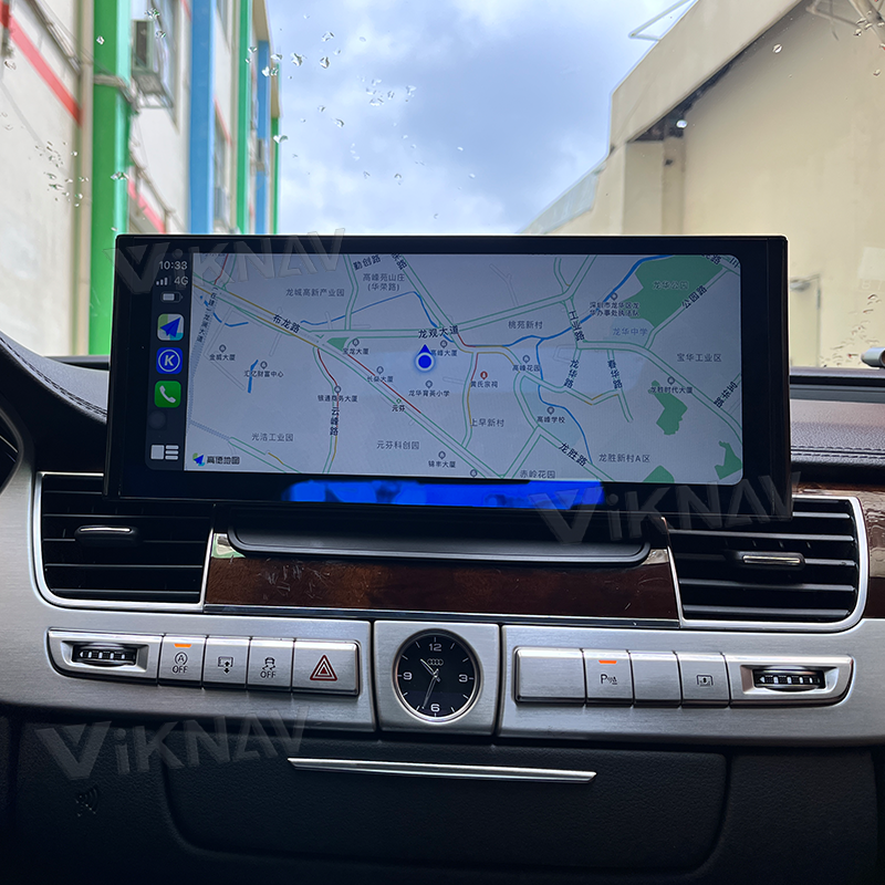 1920*720 Android Auto Car Stereo 12.3 Inch For Audi A8 D4 2011-2017