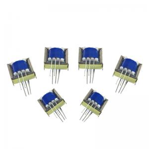 China Audio Power Pulse Transformer EI14 Fixed With Iron Clip Soft Feet on sale
