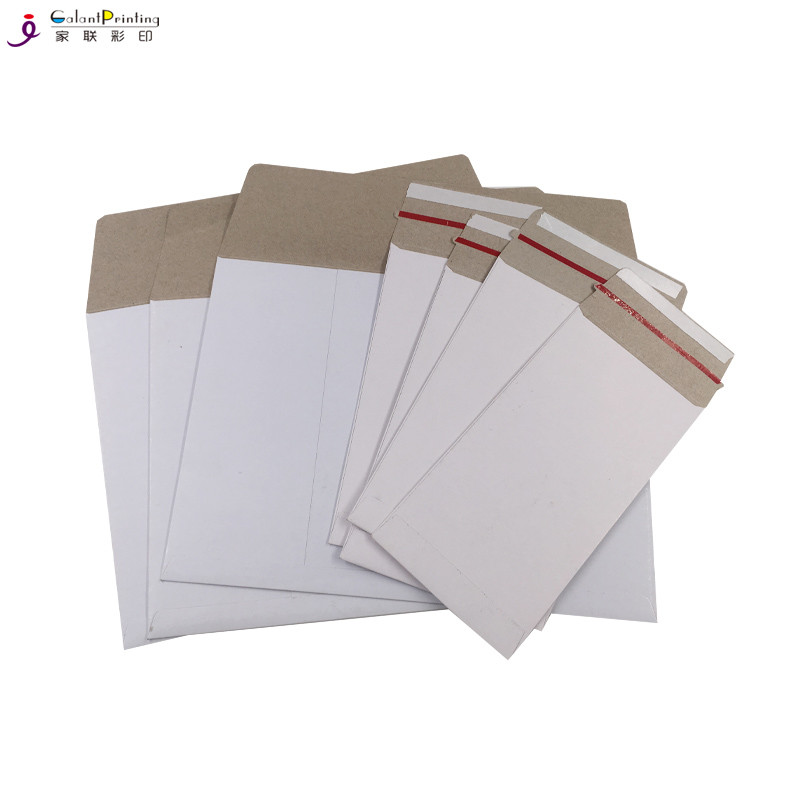 Custom Envelope Printing Services Cardboard Shipping Envelopes CMYK Printing