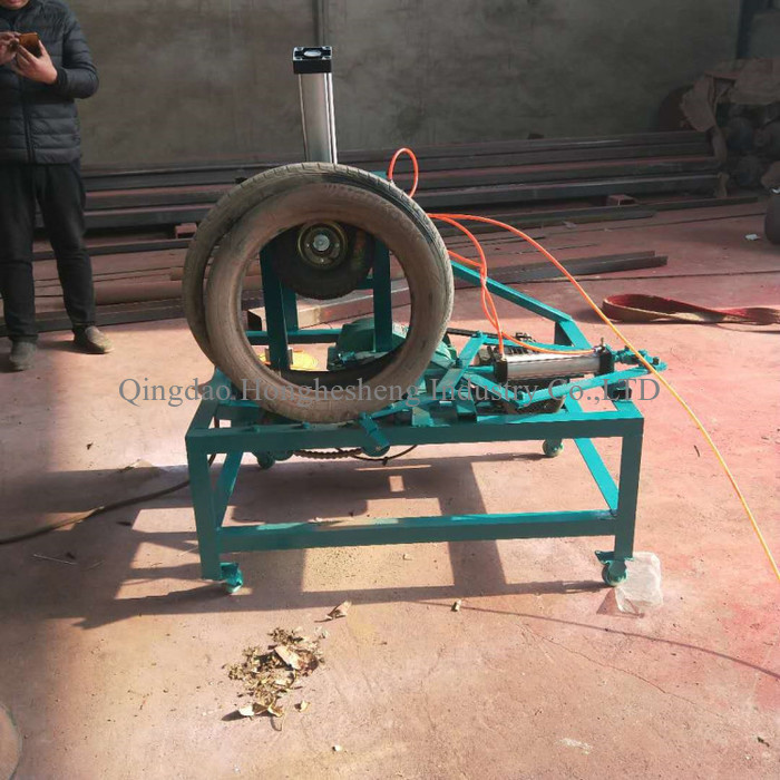 Big Tire Cutting Machine Tire Sidewall Cutter Waste Tyre Rubber Powder Making Machine