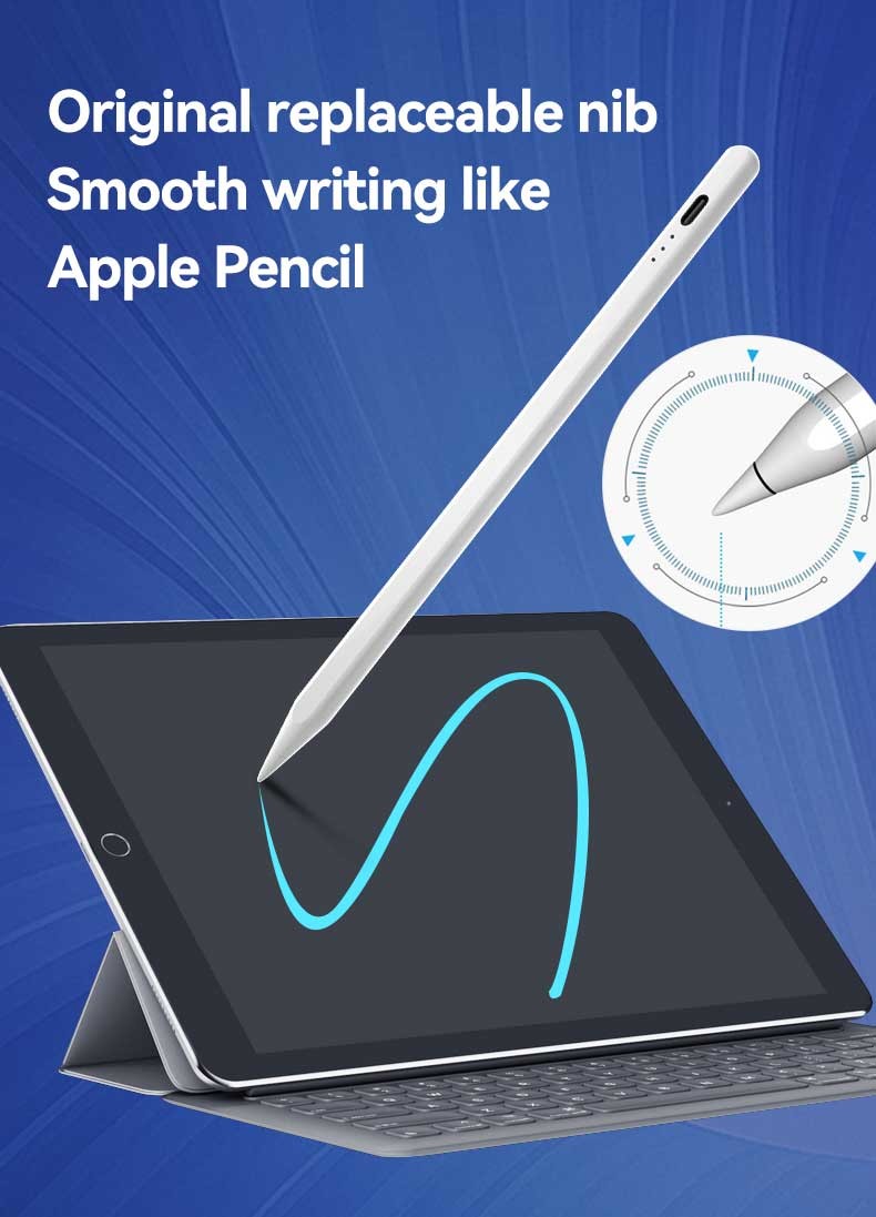 Plastic Tip Active Touch Screen Pen with 180mAh Battery Capacity