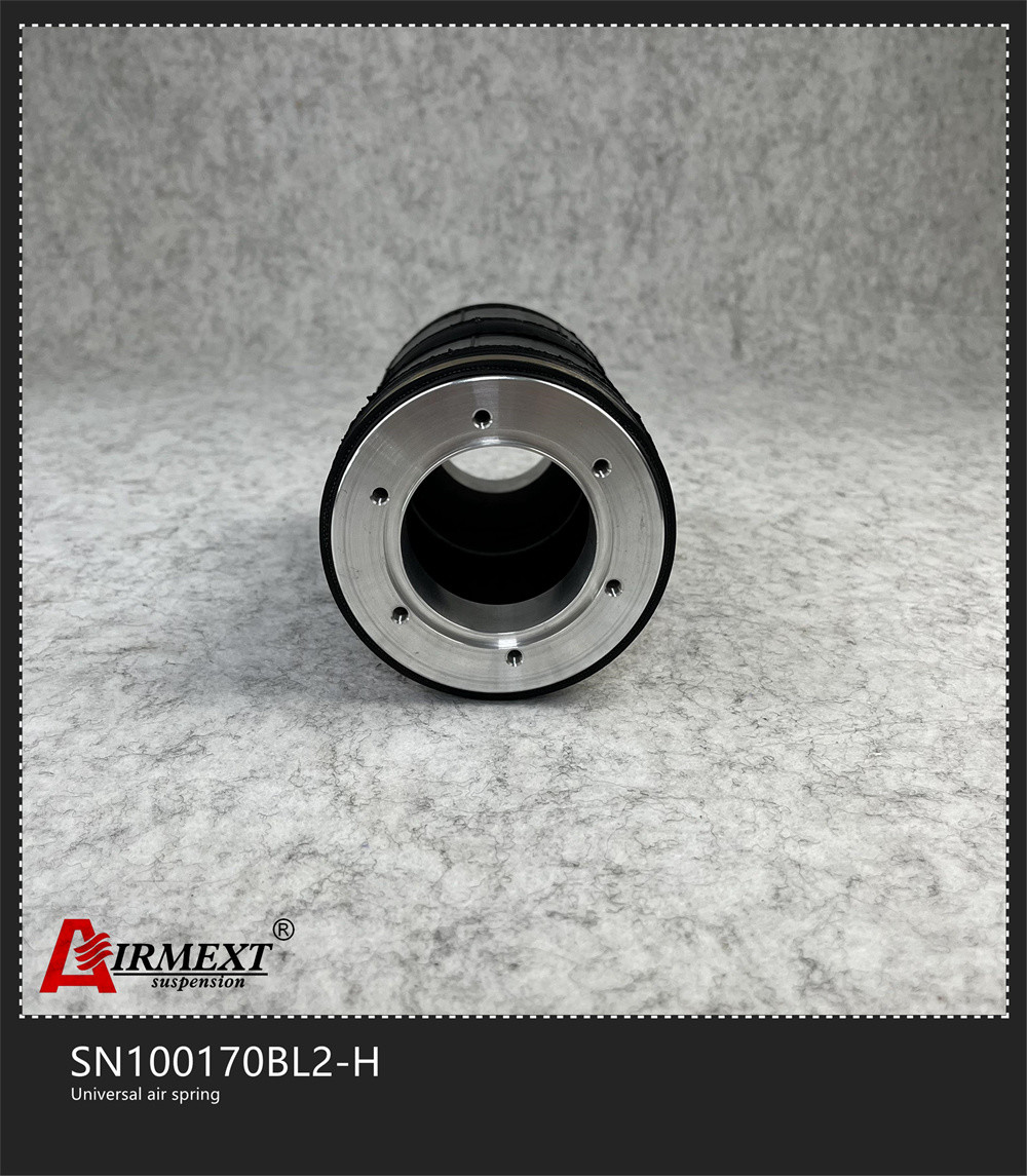 PCBR Rubber Double Convoluted Air Suspension Spring 145 PSI SN100170BL2-H