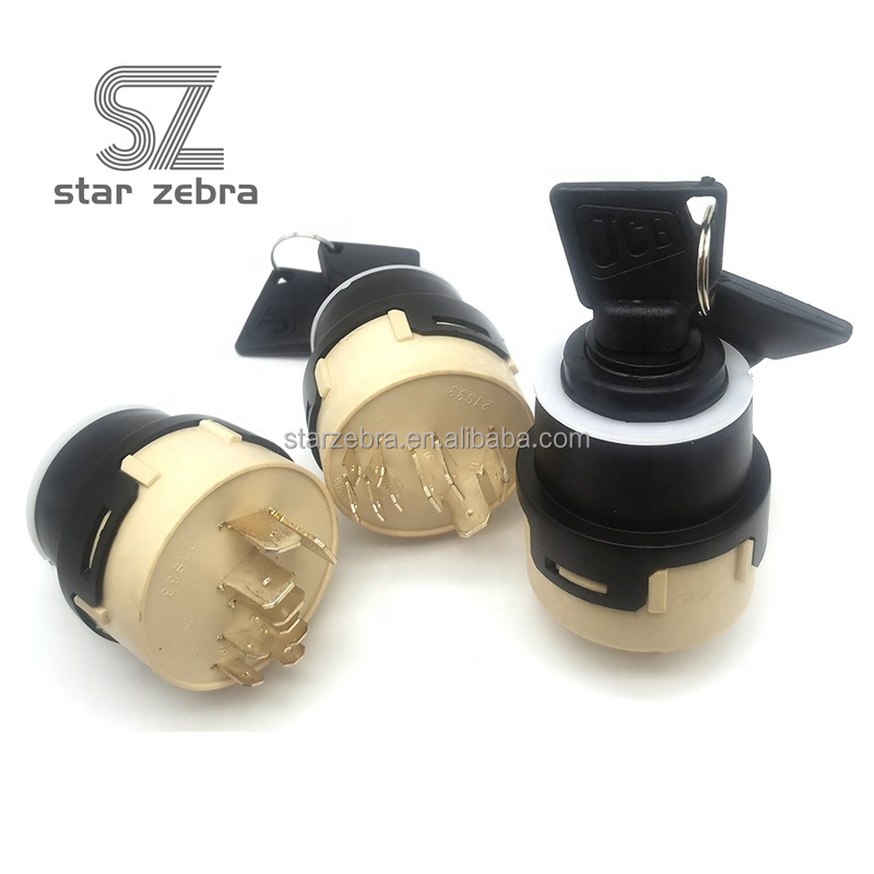 Supply High Guarantee Steel JC B Starter Ignition Switch 9 PINS 701/80184 50988 with Excellent Performance