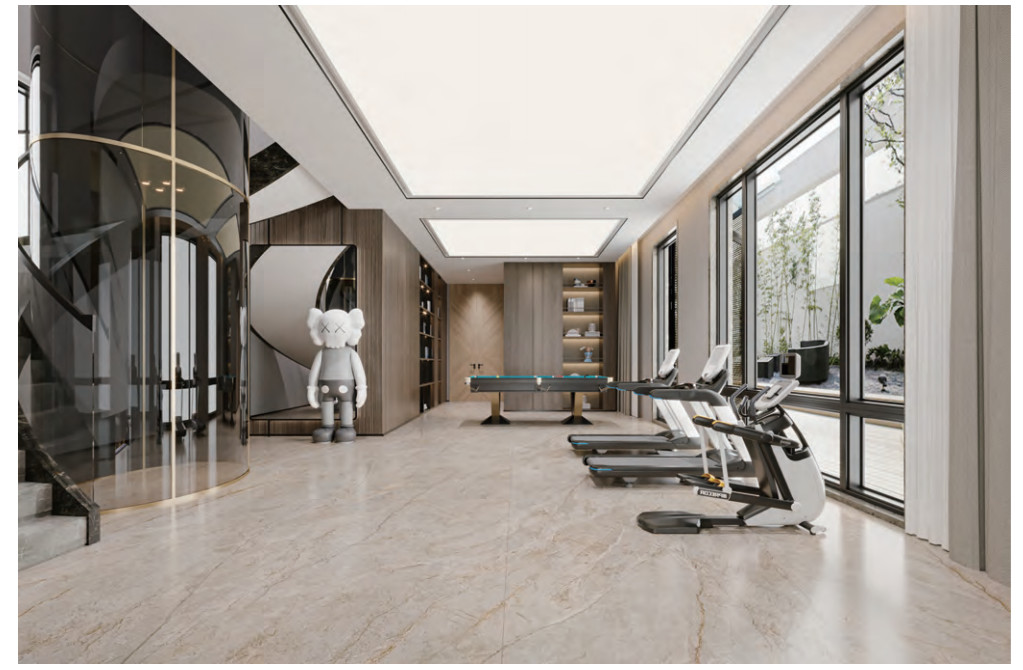 Golden Brown Stone Colour Marble Slab Tile Polished Granite Floor Tiles