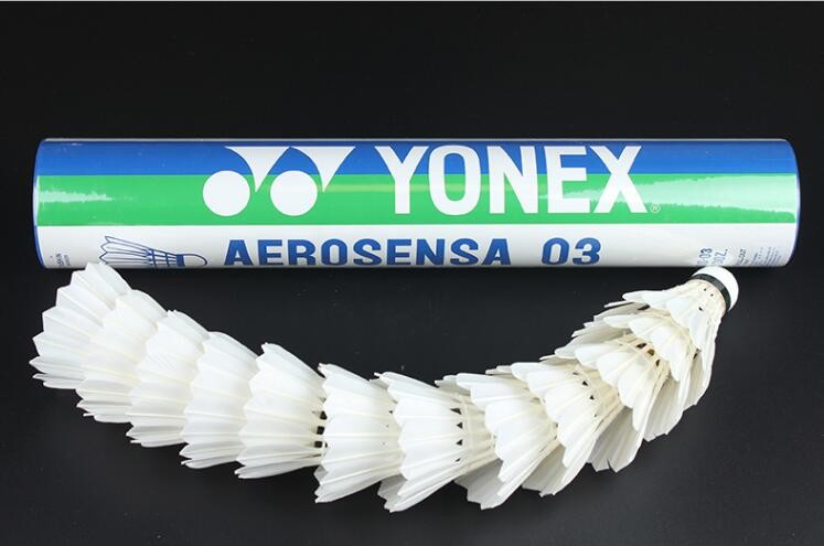 Yonex badminton Aeroclub TR Feather Shuttlecocks Aerosensa AS-02 AS03 AS05 AS9