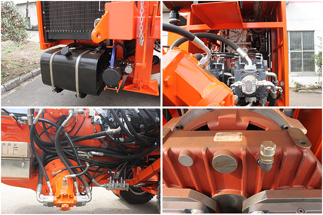 TY280 Power Line Stringing Equipment 4- Bundle Conductor Cable Pulling Machine
