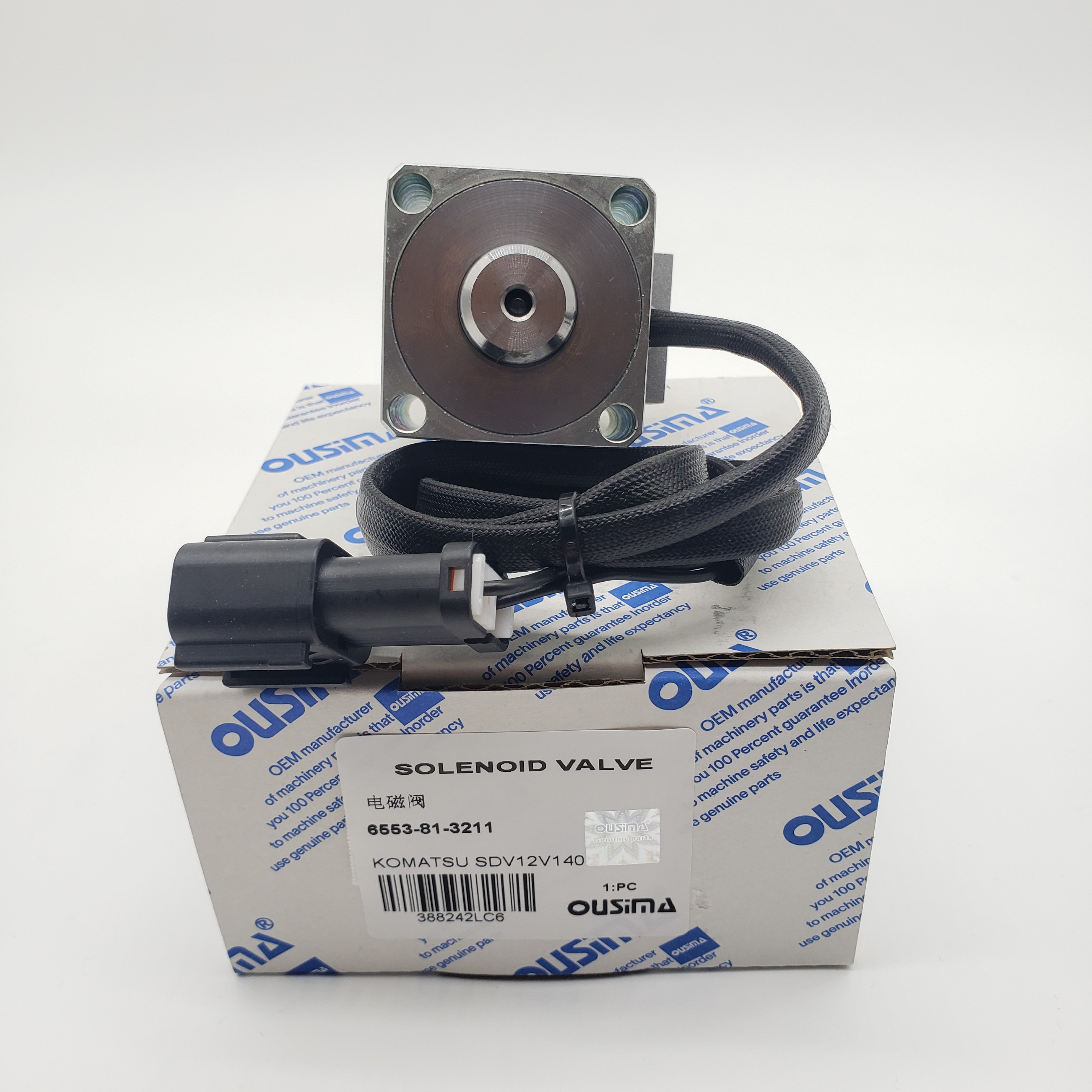 Solenoid Valve 6553-81-3211 for KOMATSU SDV12V140