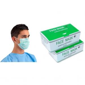 Buy cheap Blue Disposable 3 Ply Non Woven Surgical Face Mask For Home Office Hospitals product
