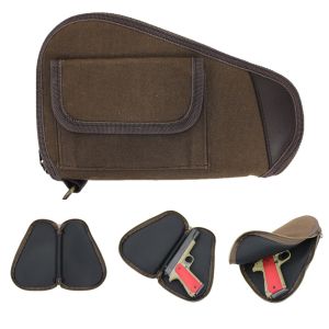 16oz Waxed Canvas Waterproof Pistol Rug For Range Shooting