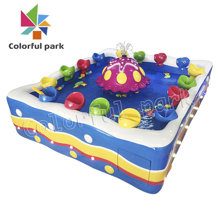 Indoor Children's video game cabinets fish catching arcade game machine playground equipment
