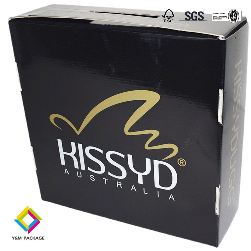 Custom Folding Corrugated Shipping Cardboard Boxes For Clothing Apparel