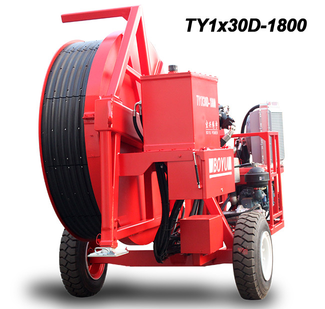 Cable Stringing Equipment 30kn Hydraulic Tensioner Groove Number 5
