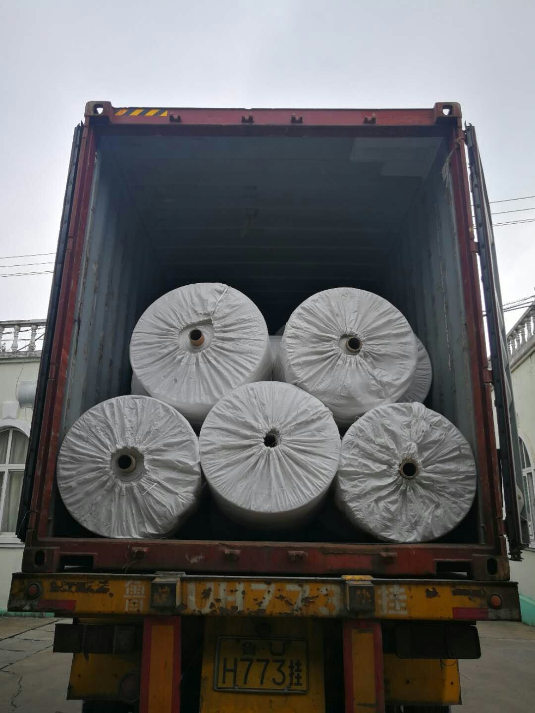 Laminated PP Woven Fabric Roll 20cm To 100cm Width And Color Available