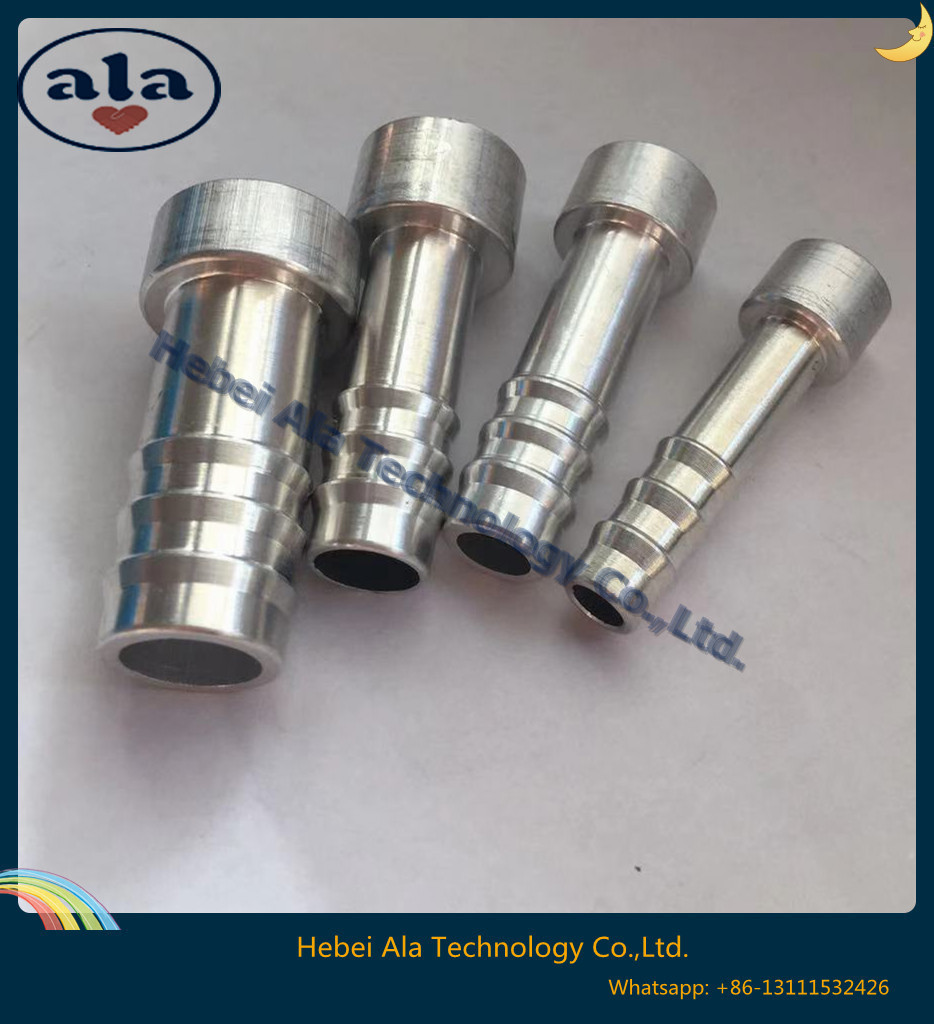#6 #8 #10 #12 A/C Hose Aluminum Fittings, Aluminum Tails Fittings.