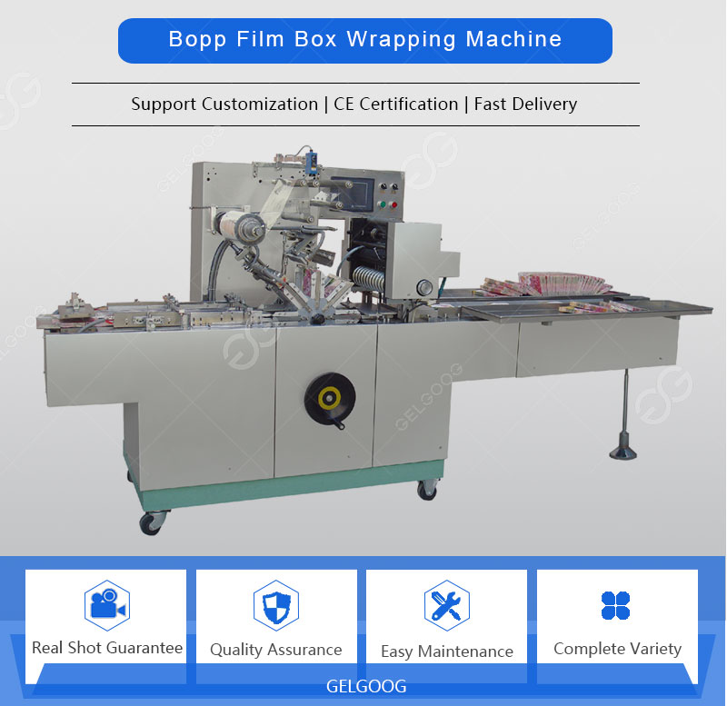 playing cards wrapping machine