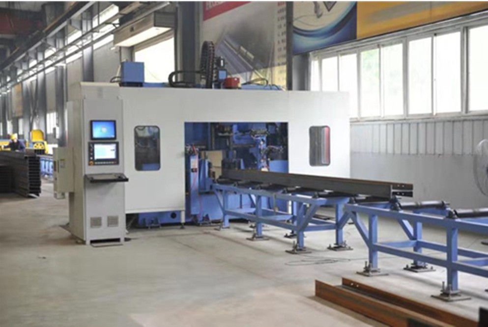 High Speed CNC H Beam Drilling Machine Core Equipment Of Steel Structure