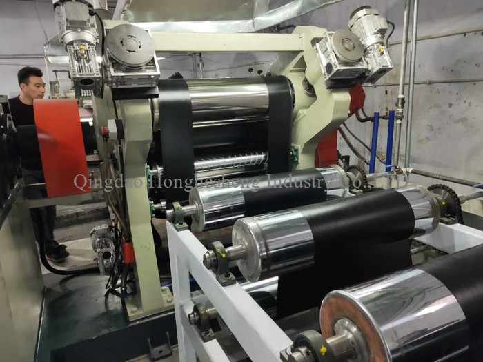 Dia 360mm Three Roll Rubber Calender Machine Rubber Sheet Calendering Machine