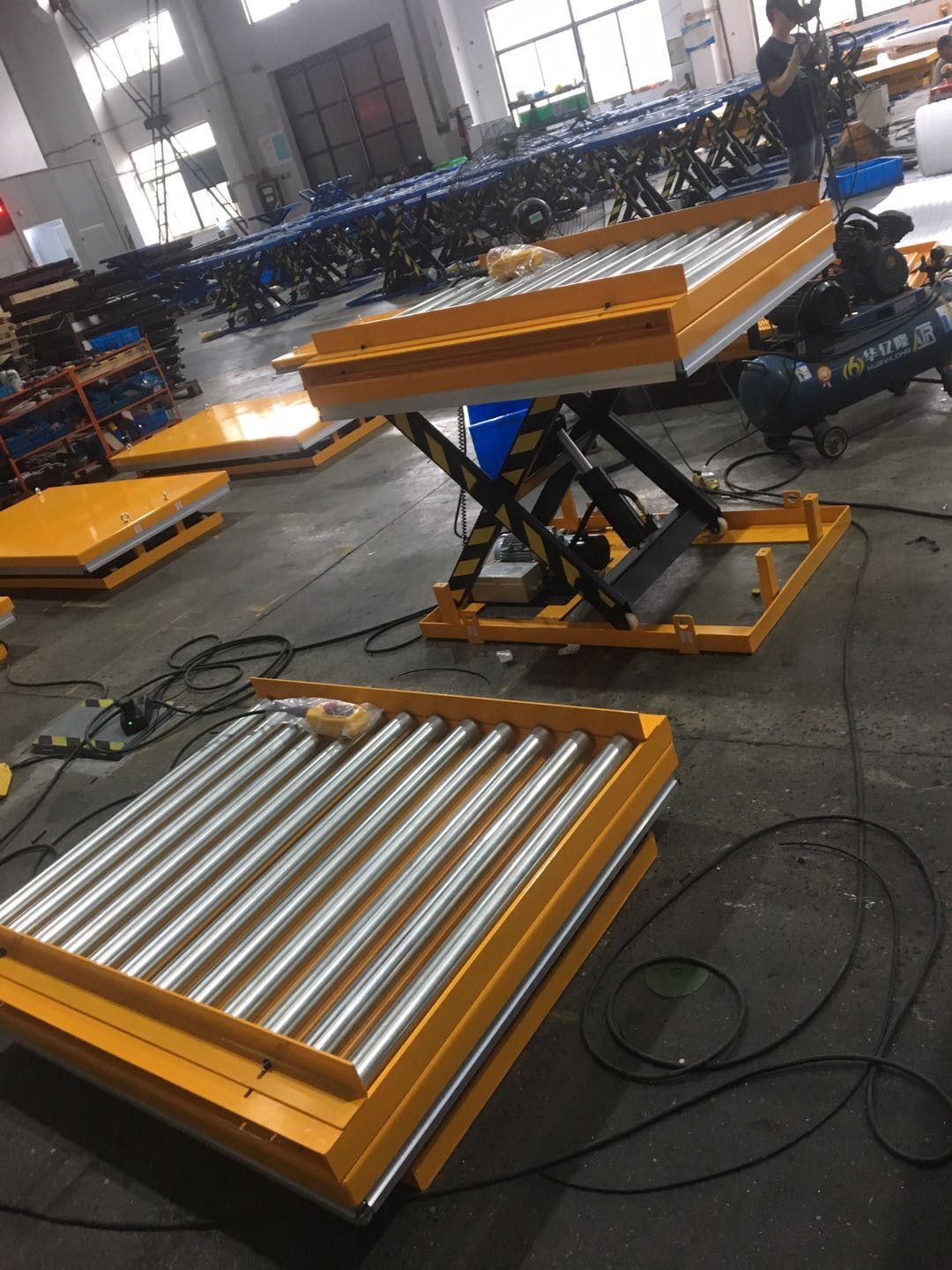 Furniture Scissor Lift Hydraulic Platform Table 1000kg 2204lbs 1 Tonne Scissor Lift Table