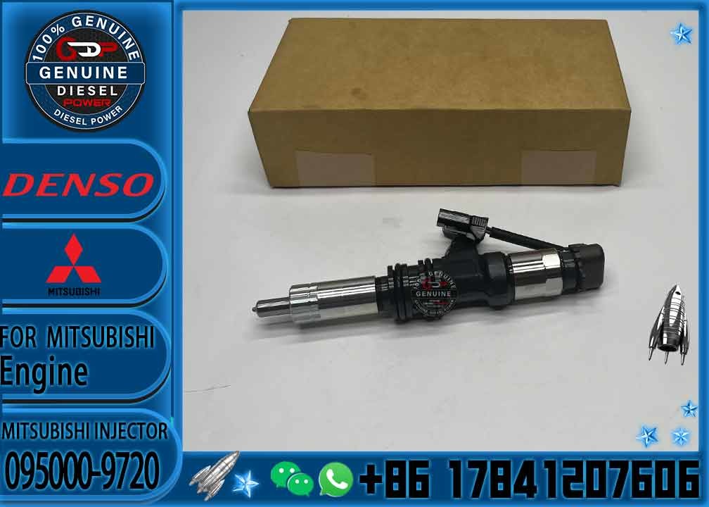 Original brand new common rail injector 095000-9720 095000-9722 ME307488 6M60 engine diesel injector assy for Mitsubishi