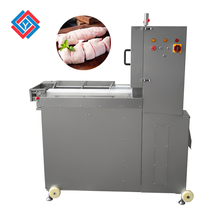 Automatic Pig Feet Cutting Machine With 4 Pcs Saw Chicken Chuncks Machine JYD-2550