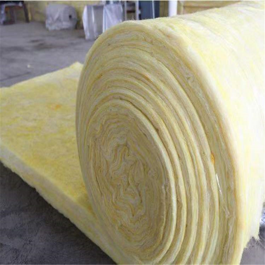 50mm Aluminum Foil Veneer Heat Insulation Materials Felt Fireproof Steel Structure