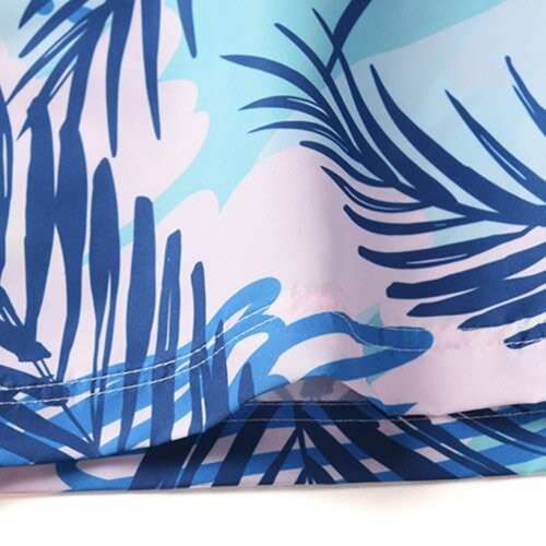 OEM maufactory Summer Beach Print Polyester Shorts Quick Dry For Men Shipping By Sea