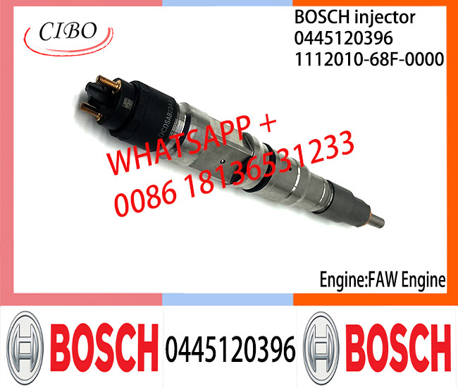 BOSCH 0445120396 Neutral Diesel Fuel Injector Assembly 0445120396 1112010-68F-0000 For FAW Engine