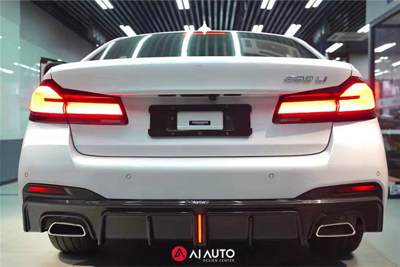 Hot Sale G30 G38 530i Carbon Fiber Body Kit for BMW 5 Series Carbon Fiber Front Shovel Rear Diffuser Spoiler