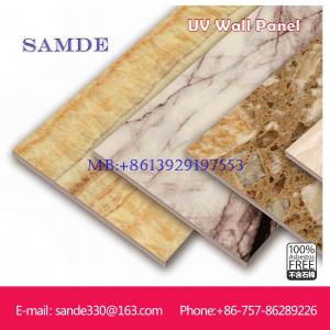 3D Wall Board Interior Decorative Board UV Painting With CE Approval 2440*1220*6/8/9mm