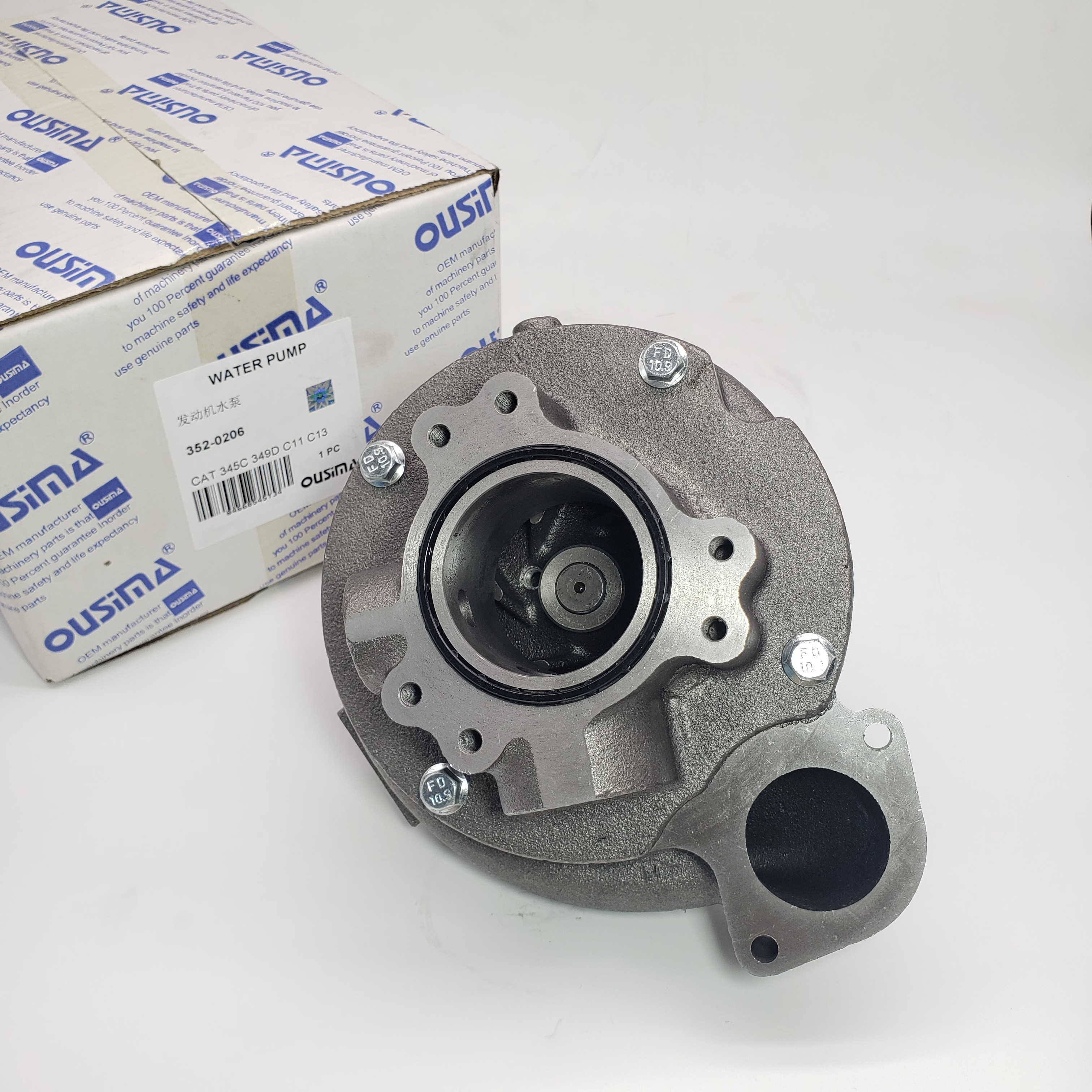 352-0206 3520206 Water Pump Assy Engine Part For CAT 345C 349D 966 C11 C13