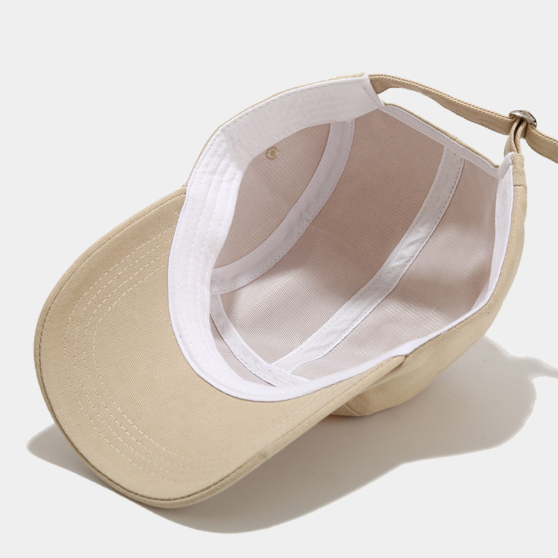 Simple Outdoor Sunscreen Shade Casual Solid Color Baseball Cap for people