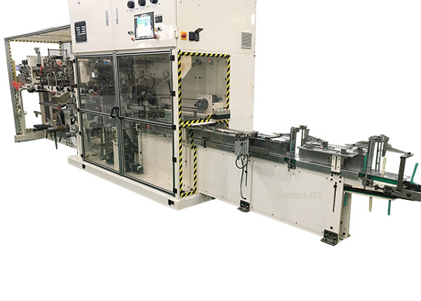 Full Servo HMI Sanitary Napkin Packing Machine, Lady Menstrual Pad Bagger