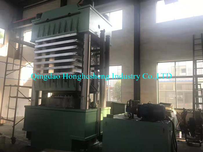 EVA Yoga Mat Foaming Press Machine Hydraulic Rubber Hot Vulcanizing Press