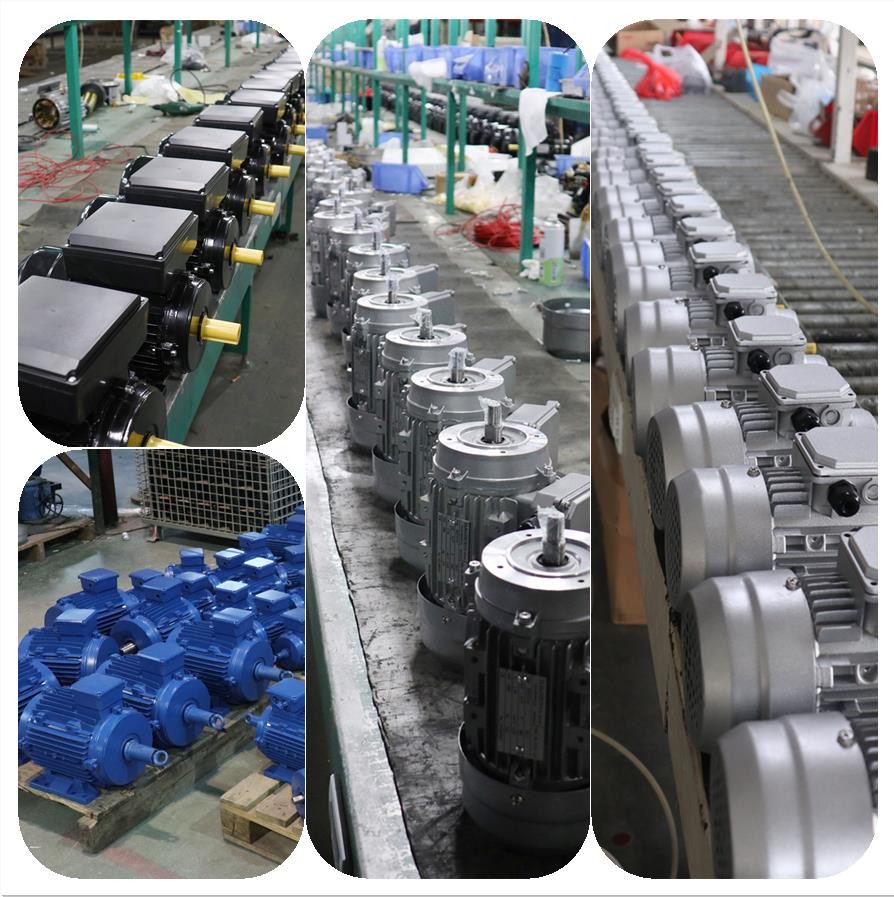 3 Phase Hollow Shaft Motor 24mm Shaft Diameter For Electric Pressure Washer