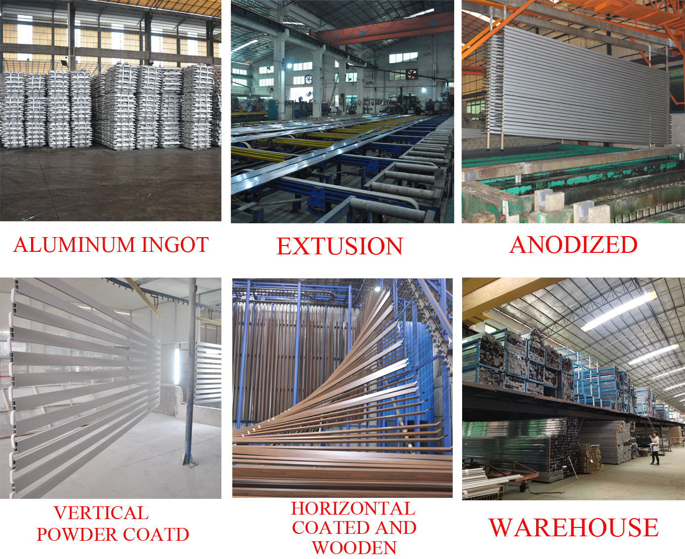 Custom 6063 T5 Aluminium Sliding Window Profile frames Powder Coating