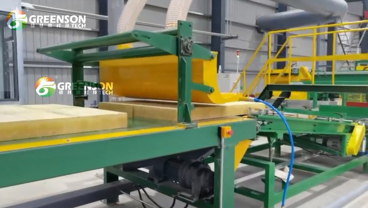 Automatic Rock Wool Production Line Basalt Mineral Wool Insulation Production Line
