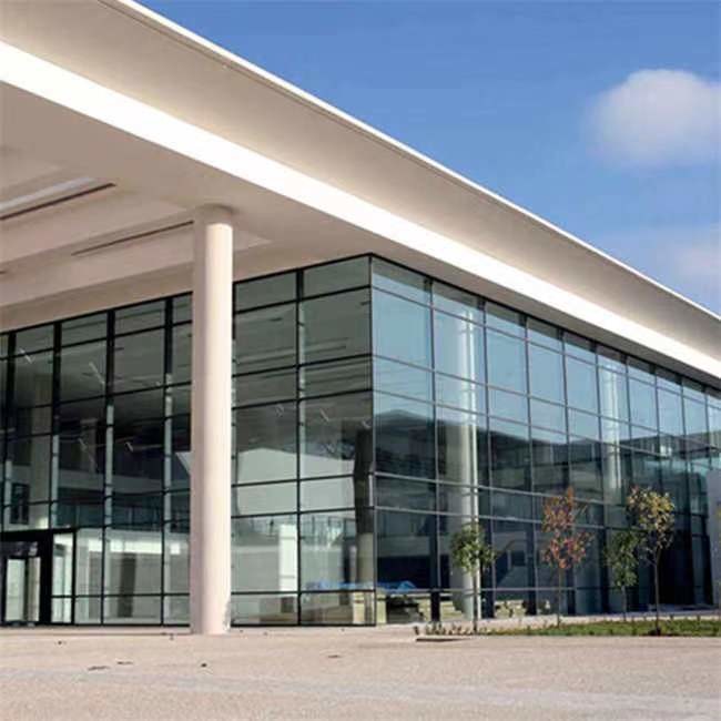 Blast Resistant Unitized Glass Aluminum Curtain Wall Cladding System