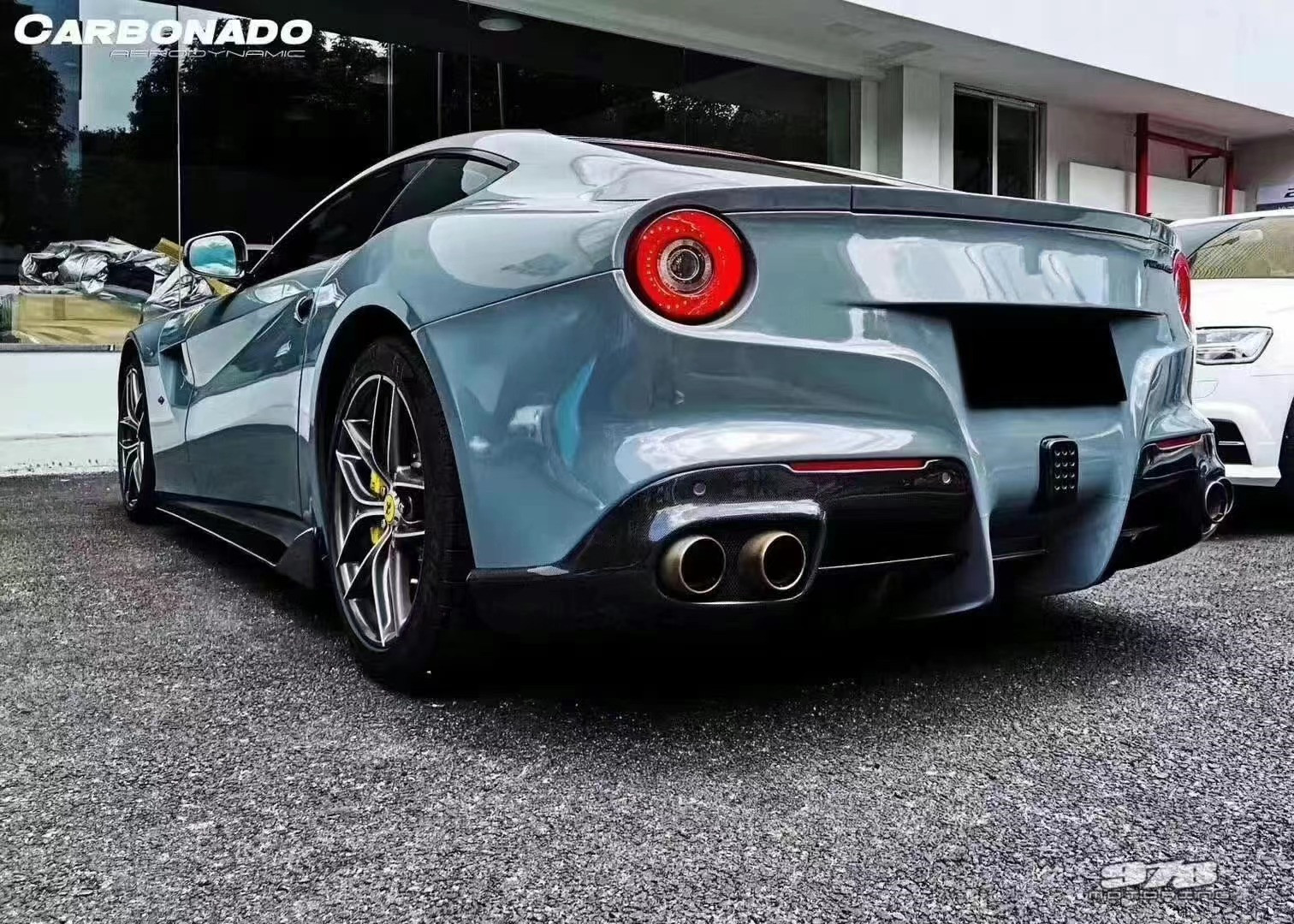 High Quality Carbon Fiber F12 Carbon Fiber Body Kit for ferrari F12 Upgrade DMC Style Front Shovel Rear Diffuser Spoiler