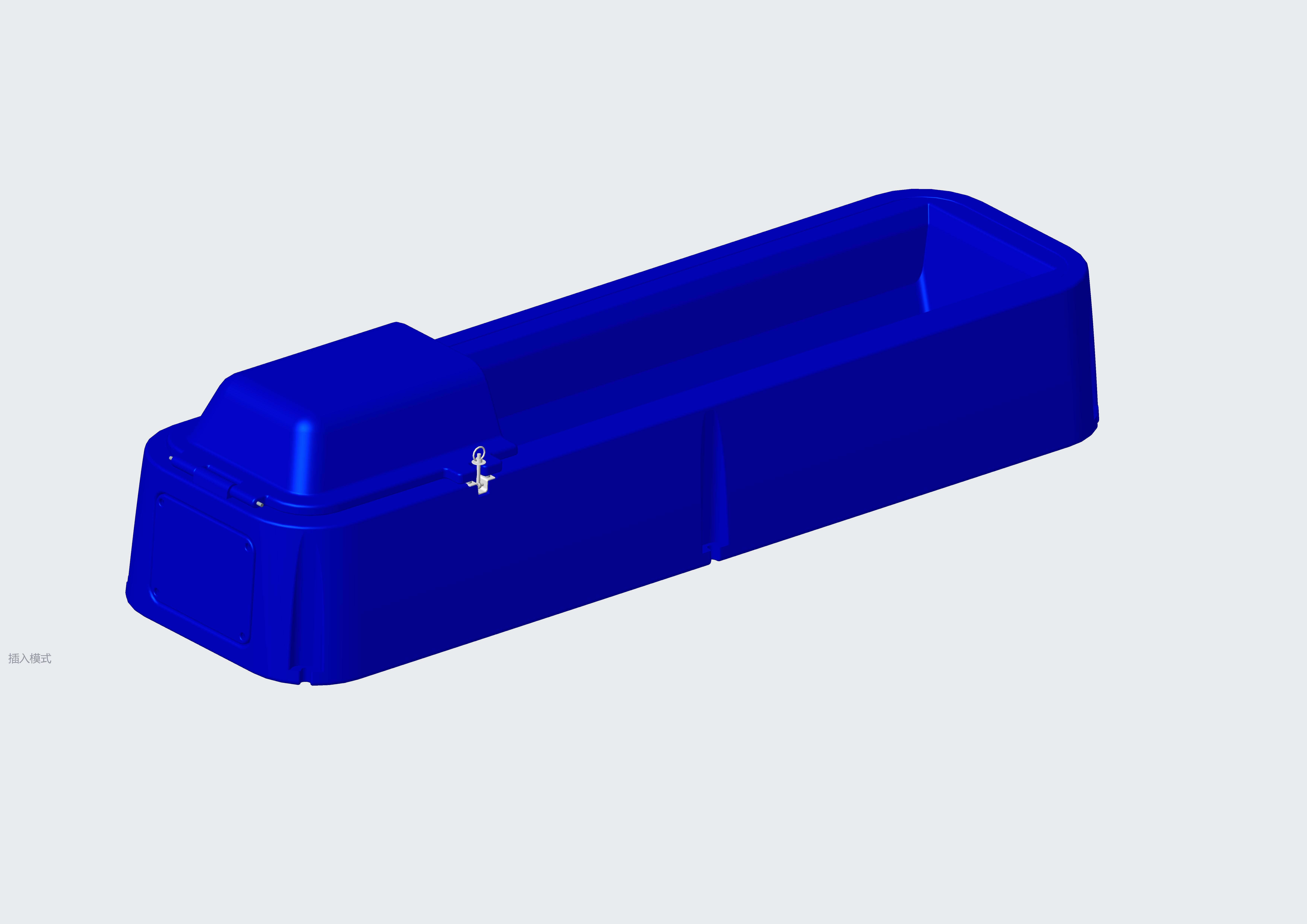 Opening Thermo LLDPE Livestock Water Trough 120L 31Gal