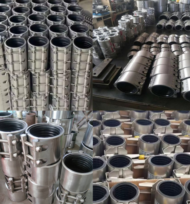 High Quality Single Double Band Quick Connect Pipe Leak Repair Clamp Grip Type Couplings