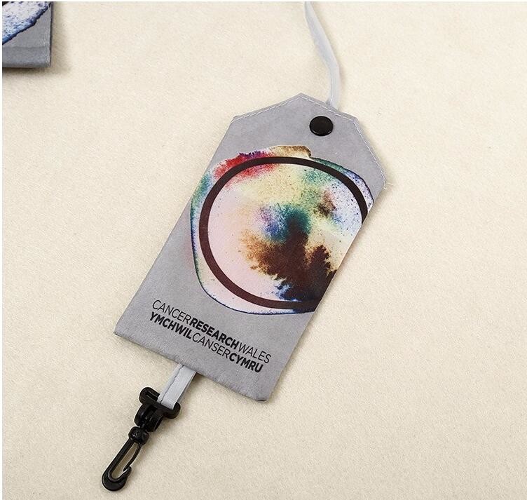 Outdoor Use 210D Sample Shoe Polyester Drawstring Bag,fashionable pattern printing polyester foldable shopping bag PACK