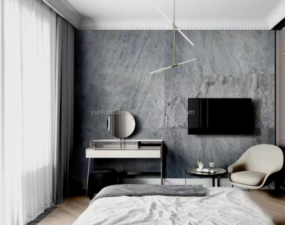 Ultra-Thin Natural Stone Veneer Sheet Wall Tiles for Modern Hotel Interior Design