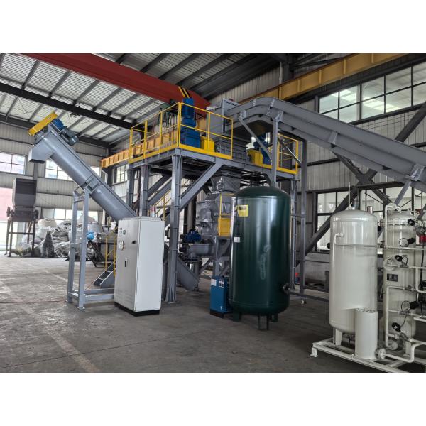 2000kg/hr Safety Battery Recycling Machine Automatic With Nitrogen Filling Protection
