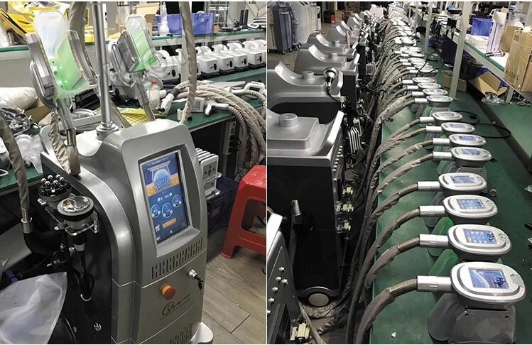 800W 3 Handles Cryolipolysis Body Slimming Machine