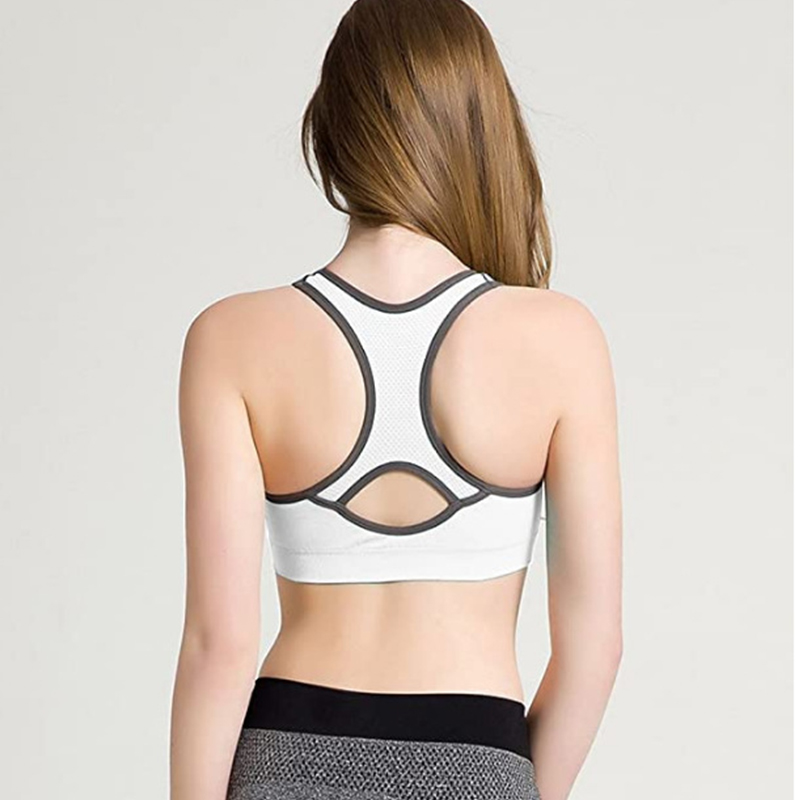 Underwire Sports Bras For Women High Impact Large Bust Macaron Color
