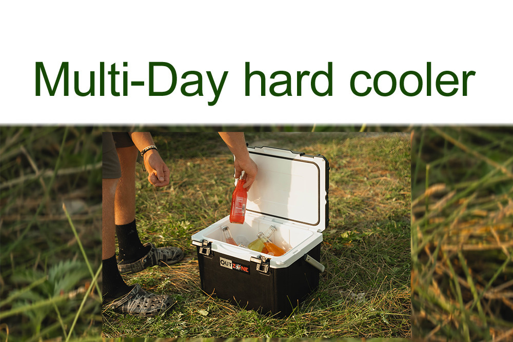 U3+ 20QT LLDPE Rugged Cooler Box Ice Bucket Lockable With Handles
